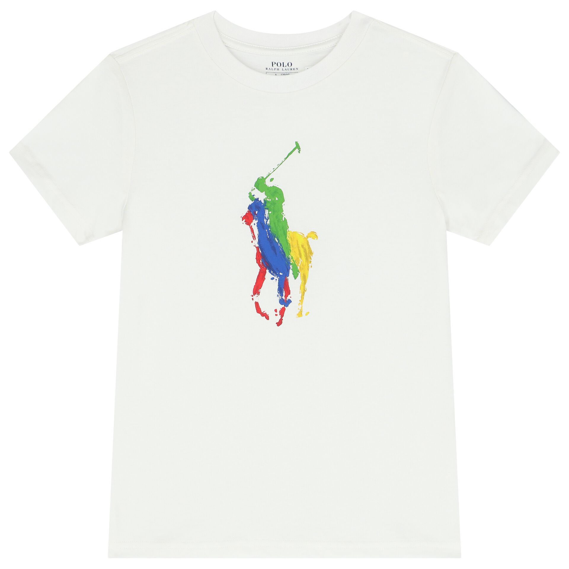 Ralph Lauren Boys White Polo Bear T Shirt Junior Couture Bahrain
