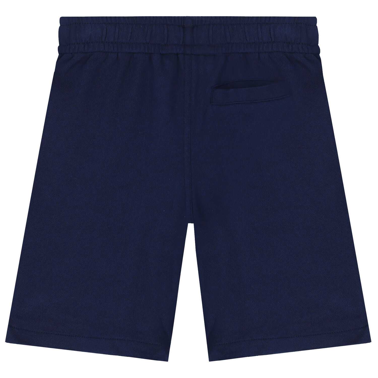 Boys Navy Blue Logo Shorts, 2, hi-res
