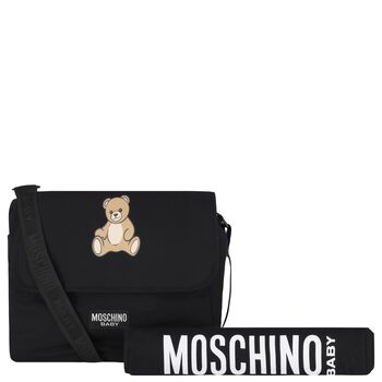 Black Teddy Bear Baby Changing Bag ( 48cm )