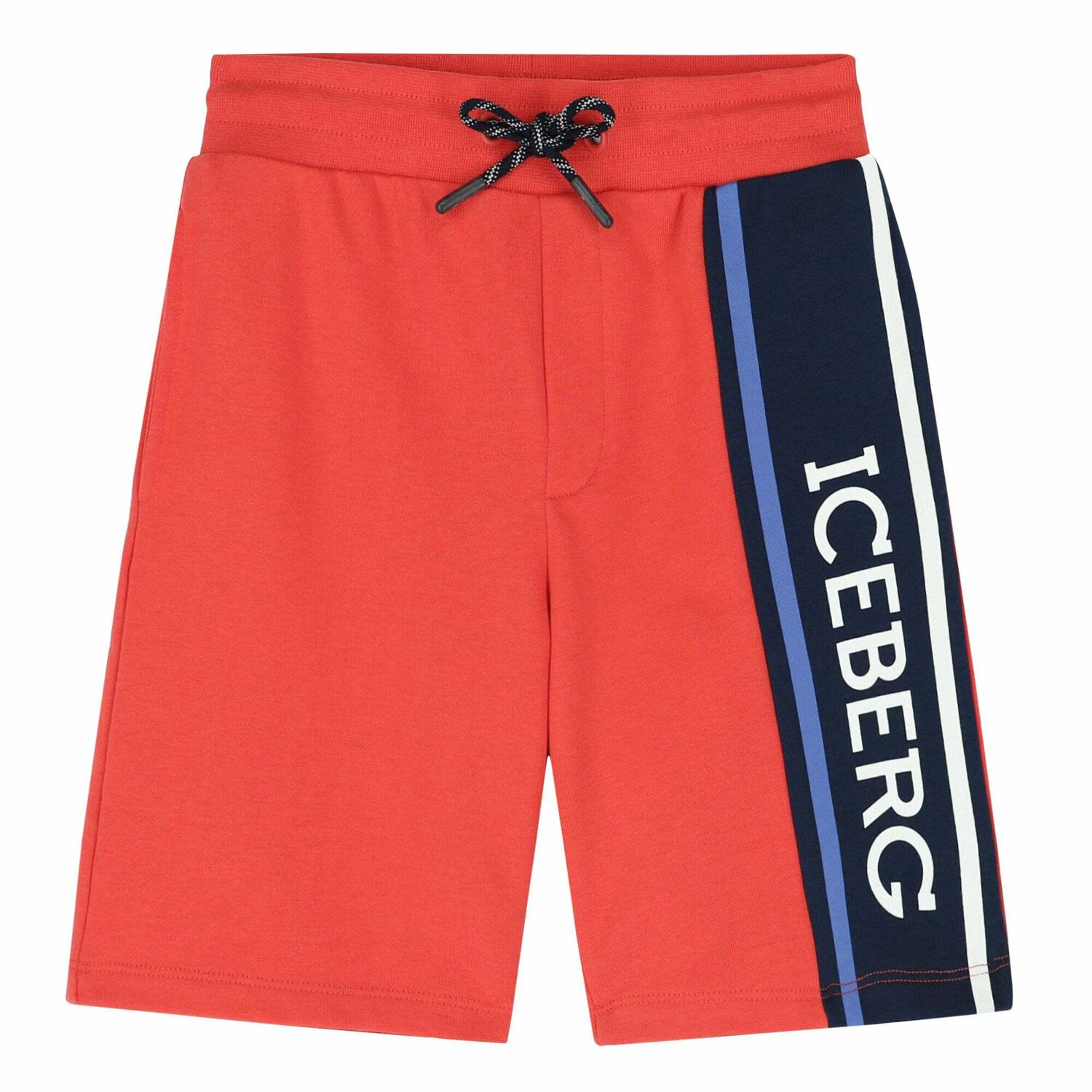 Boys Red Logo Shorts, 1, hi-res