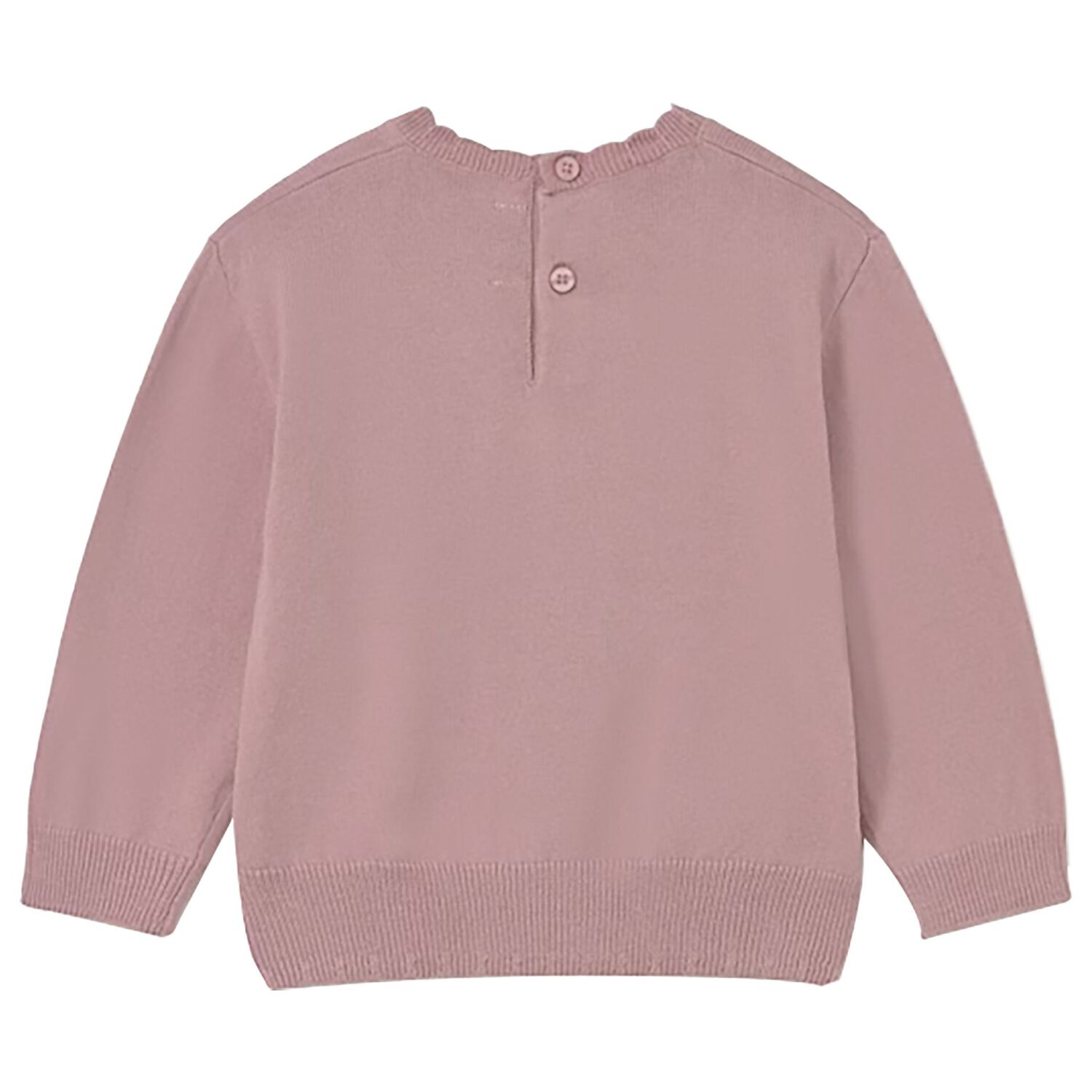 Younger Girls Pink Bunny Jumper, 1, hi-res image number null