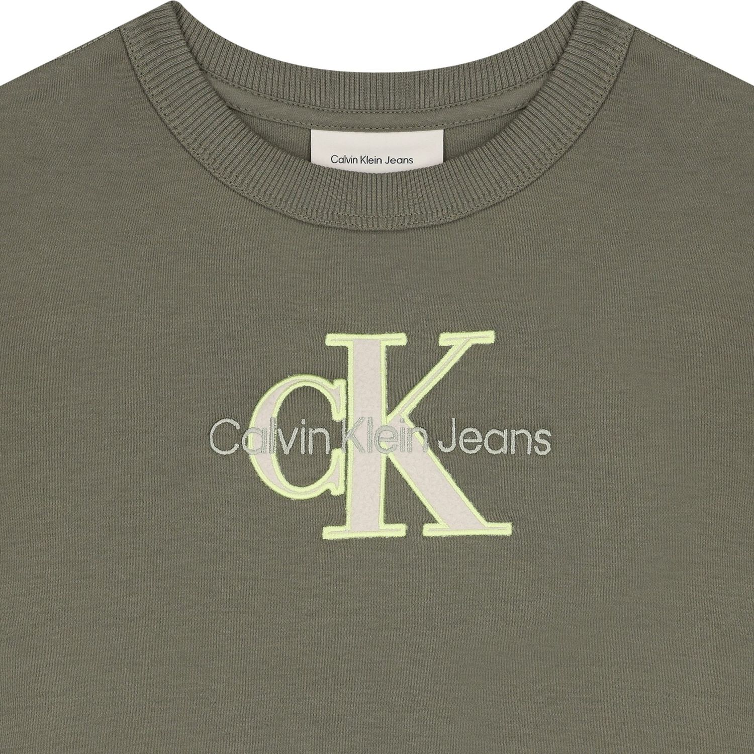 Boys Green Logo T-Shirt, 1, hi-res image number null