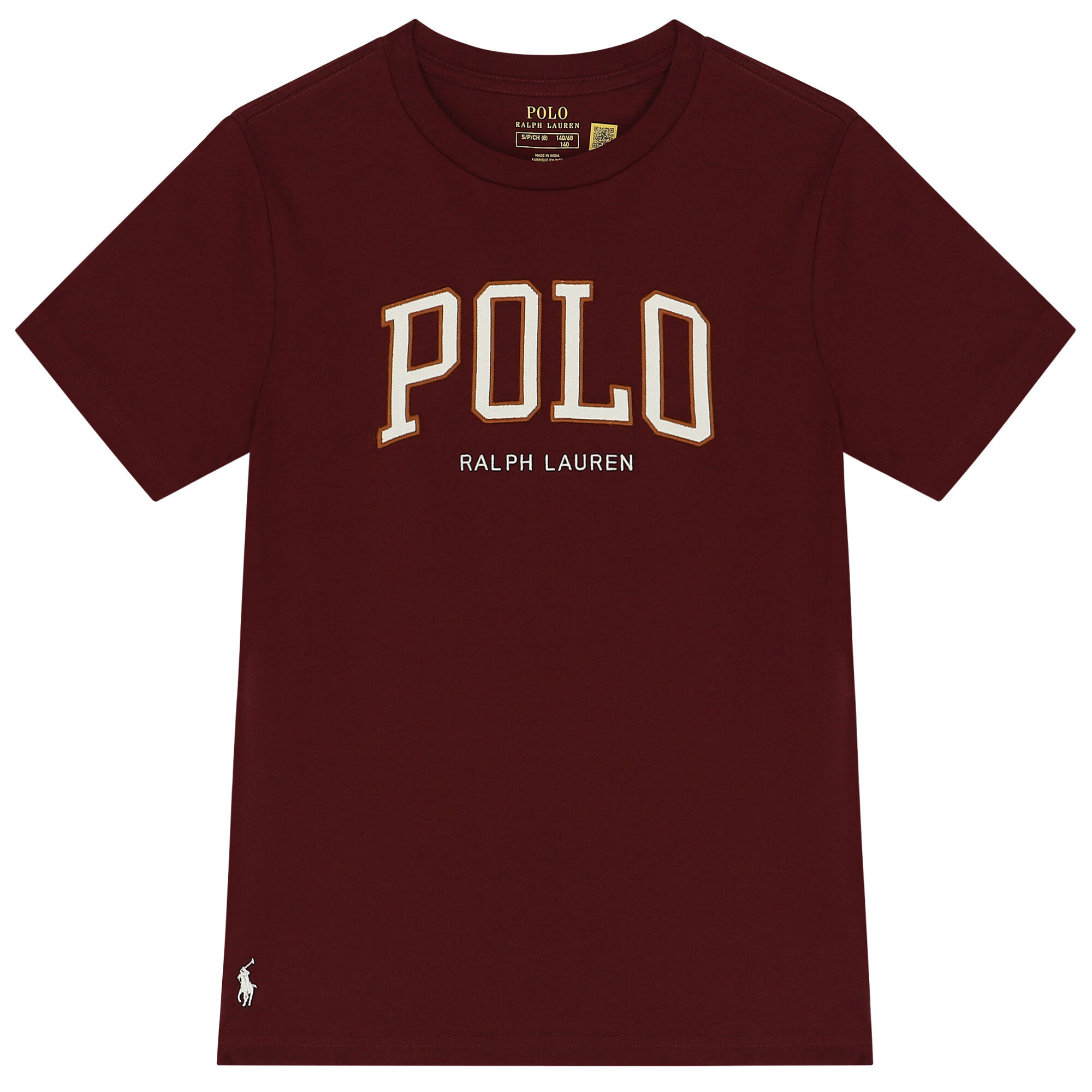 Maroon ralph outlet lauren t shirt