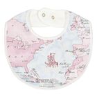 Baby Girls Pink & Blue Geo Map Babygrow Gift Set, 2, hi-res