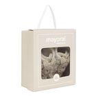 حذاء بنات ما قبل المشي باللون البيج, 1, hi-res