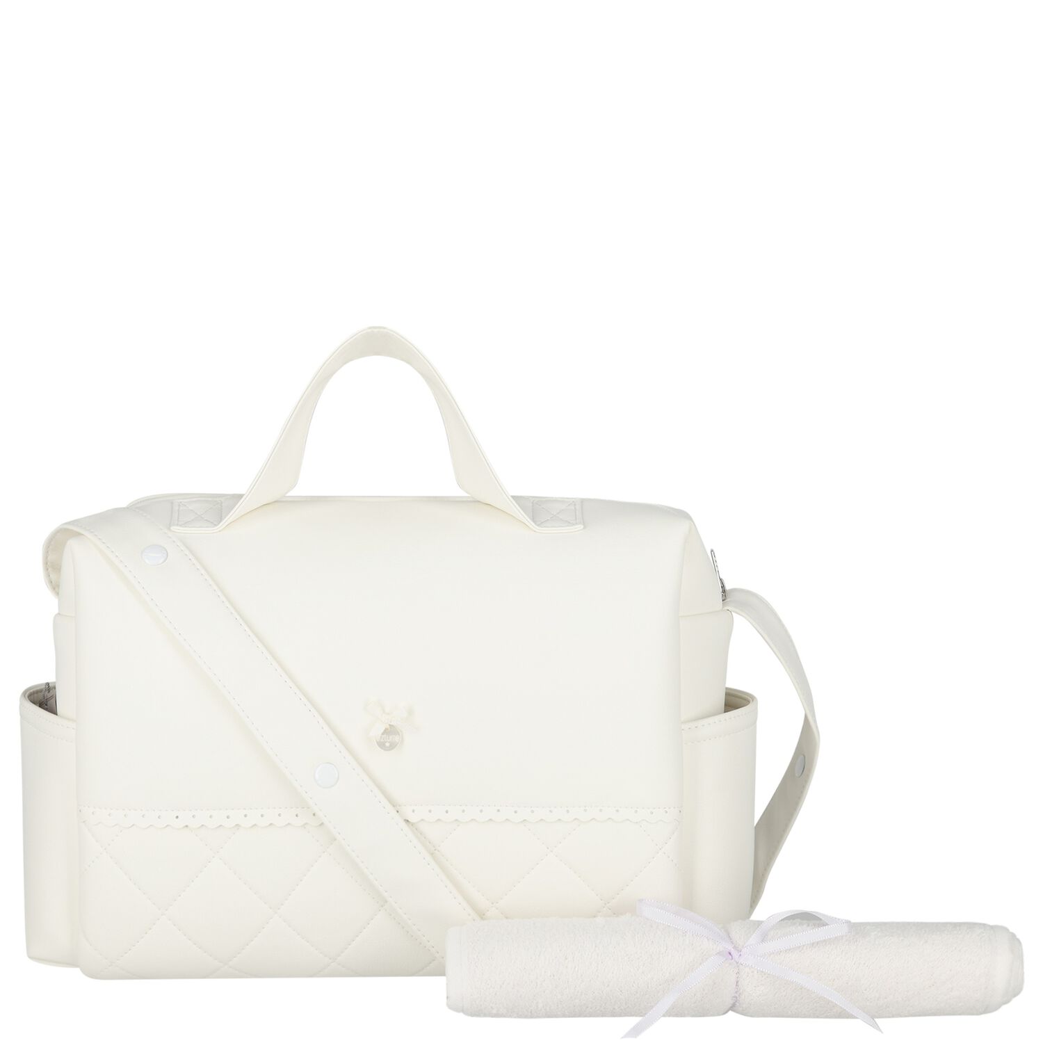 Ivory Baby Changing Bag ( 38cm ), 2, hi-res