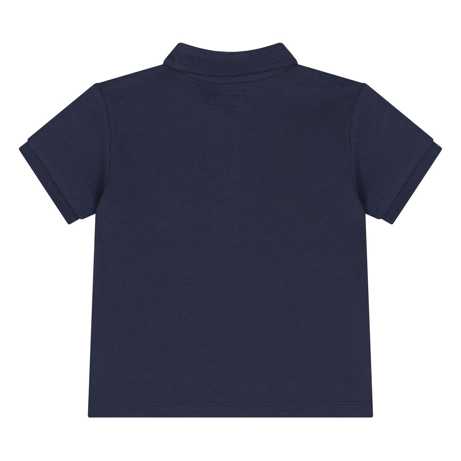 Younger Boys Navy Logo Polo Shirt, 4, hi-res image number null