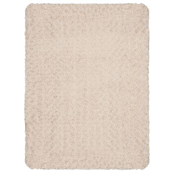 Mayoral Beige Plush Baby Blanket, 1 Beige Plush Baby Blanket
