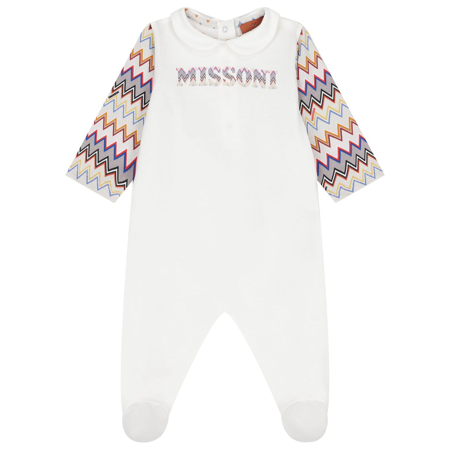 Baby Girls White Logo Babygrow Gift Set, 1, hi-res image number null
