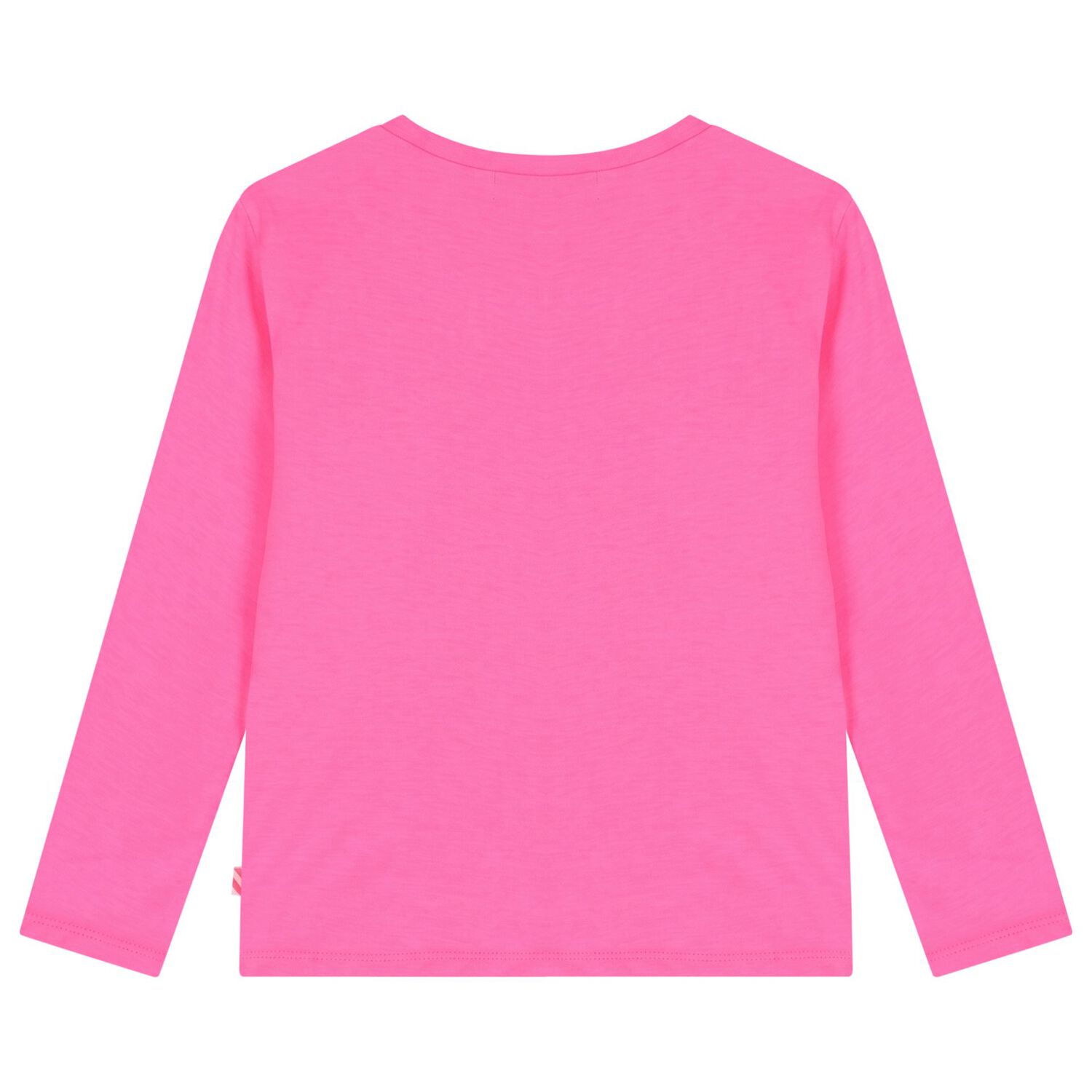 Girls Pink Sequin Unicorn Long Sleeve Top, 1, hi-res