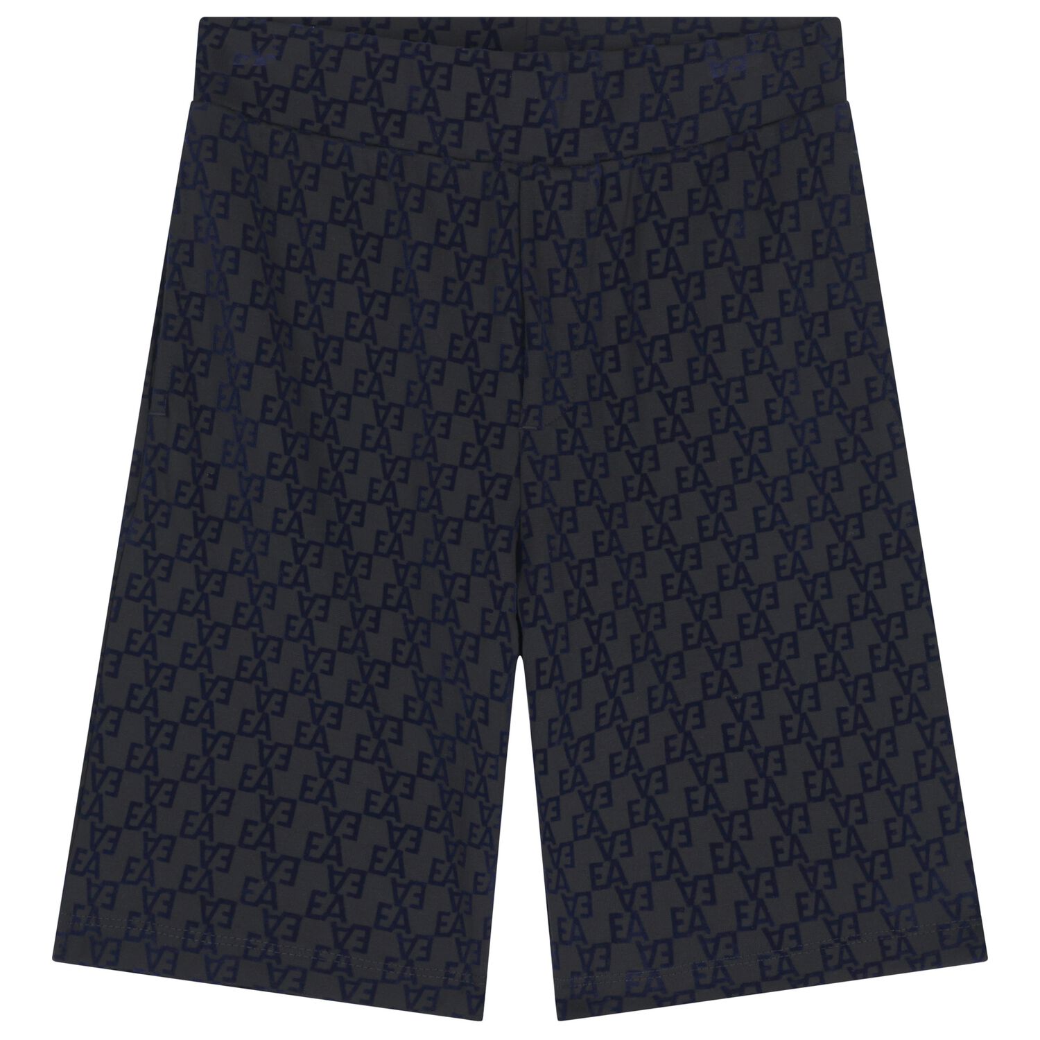 Boys Black & Navy Blue Logo Shorts, 1, hi-res image number null