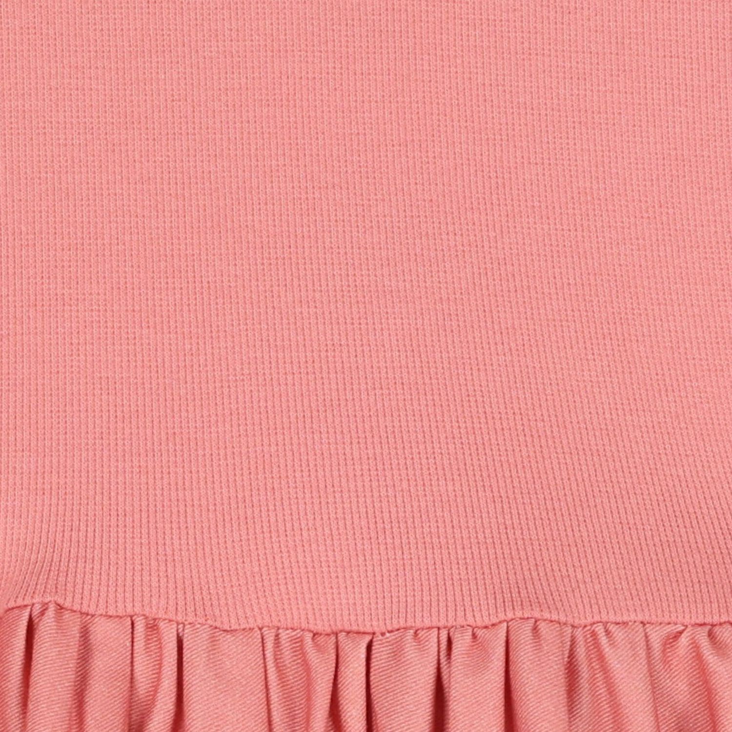 Girls Pink Striped Dress, 1, hi-res