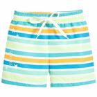Boys Multicolored Printed Swim Short, 1, hi-res