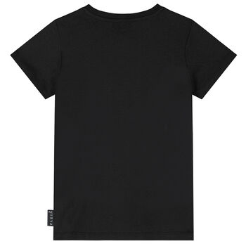 Boys Black Logo T-Shirt