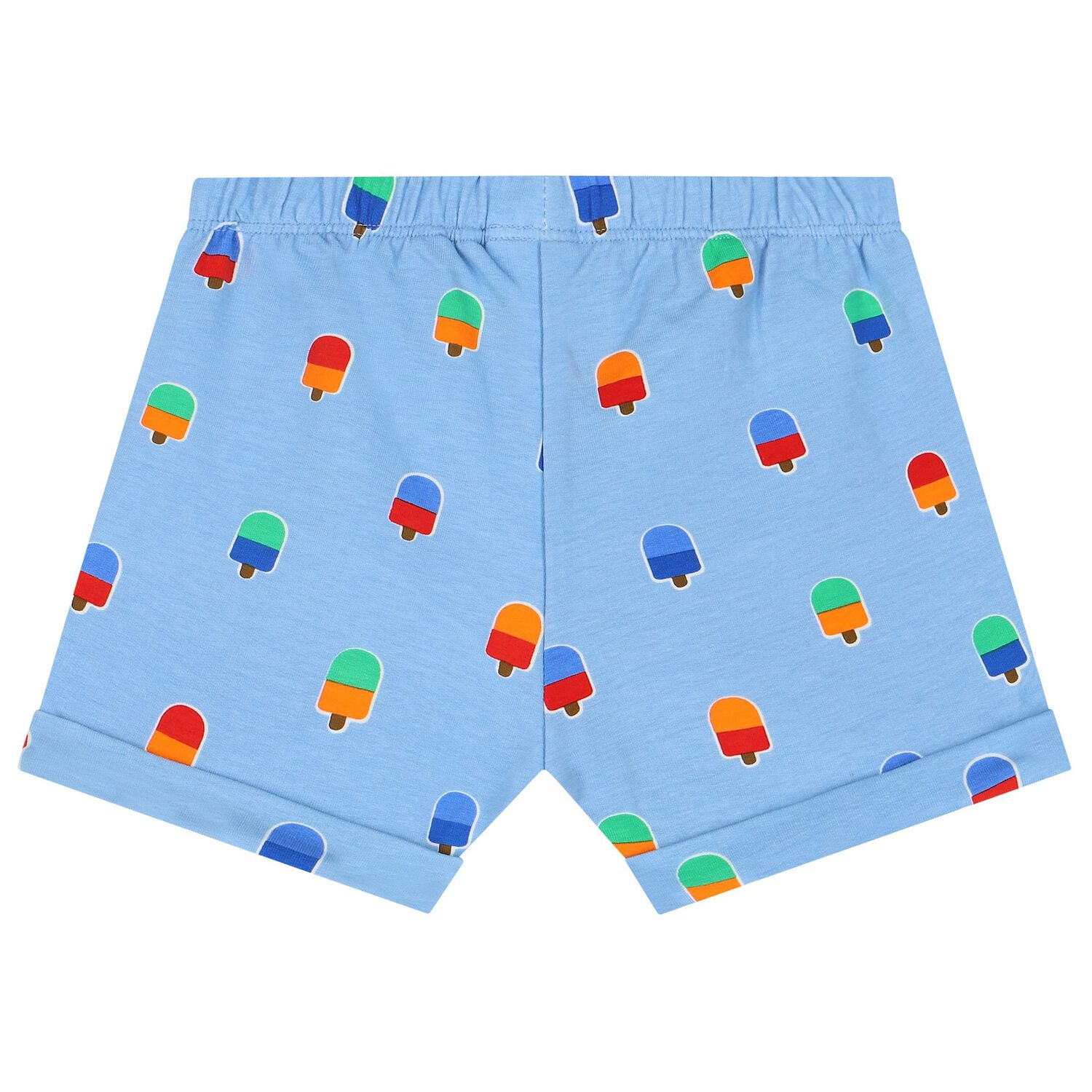 Baby Boys Red & Blue Shorts Set, 1, hi-res image number null