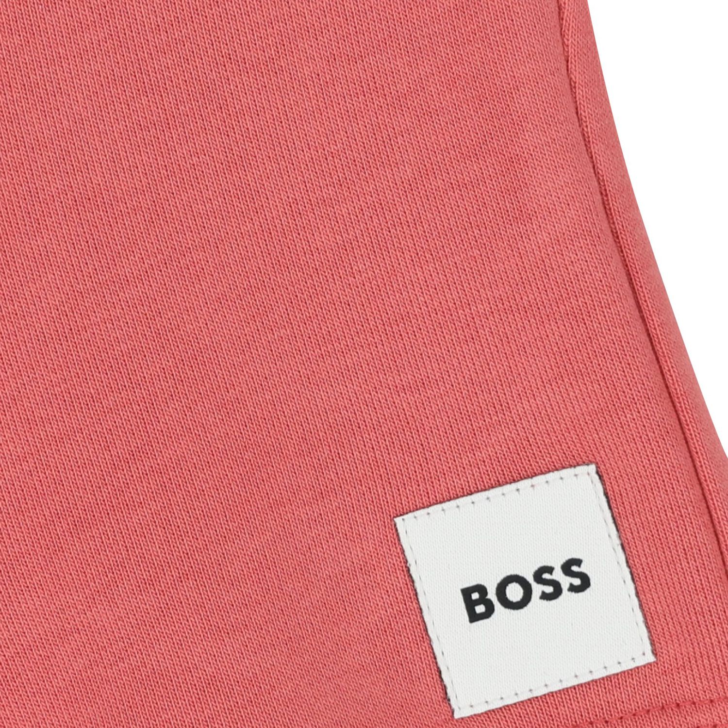 Younger Boys Red Logo Shorts, 3, hi-res