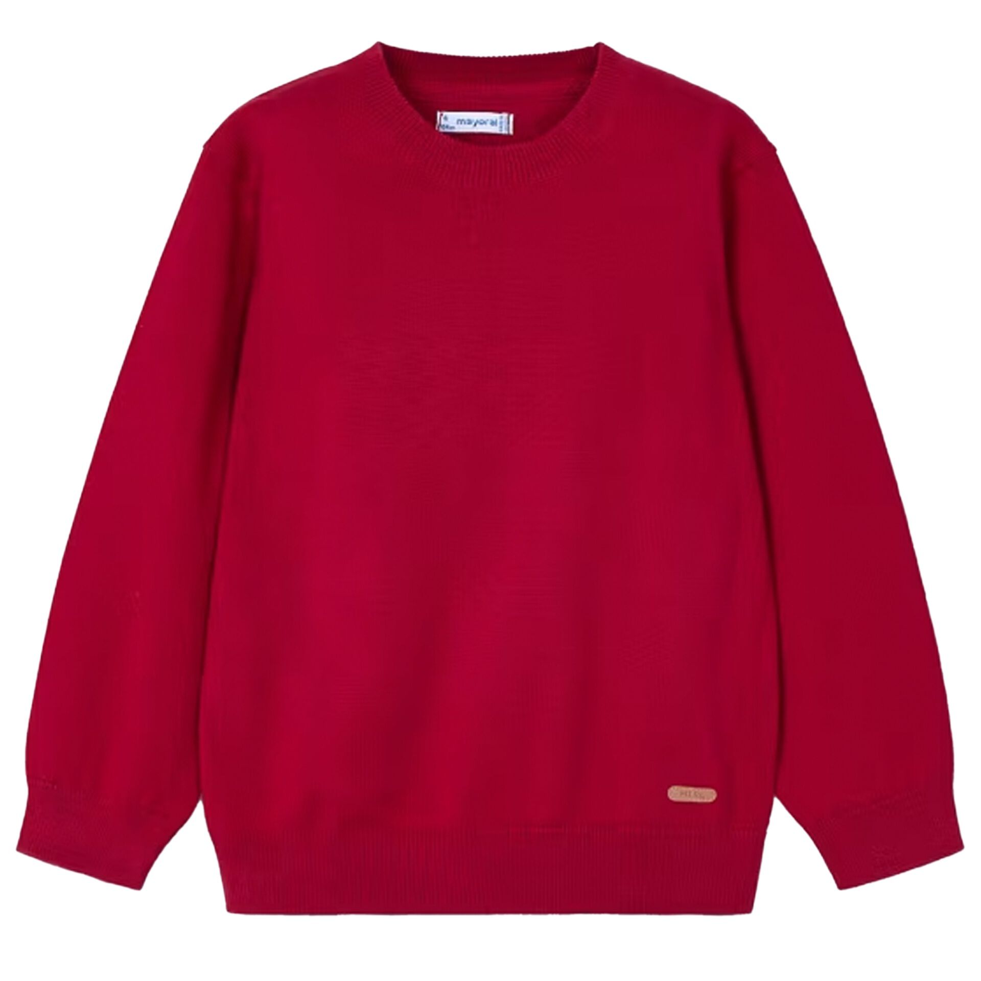 Mayoral Boys Red Knitted Jumper Junior Couture Bahrain