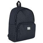 Navy Blue Logo Backpack, 1, hi-res