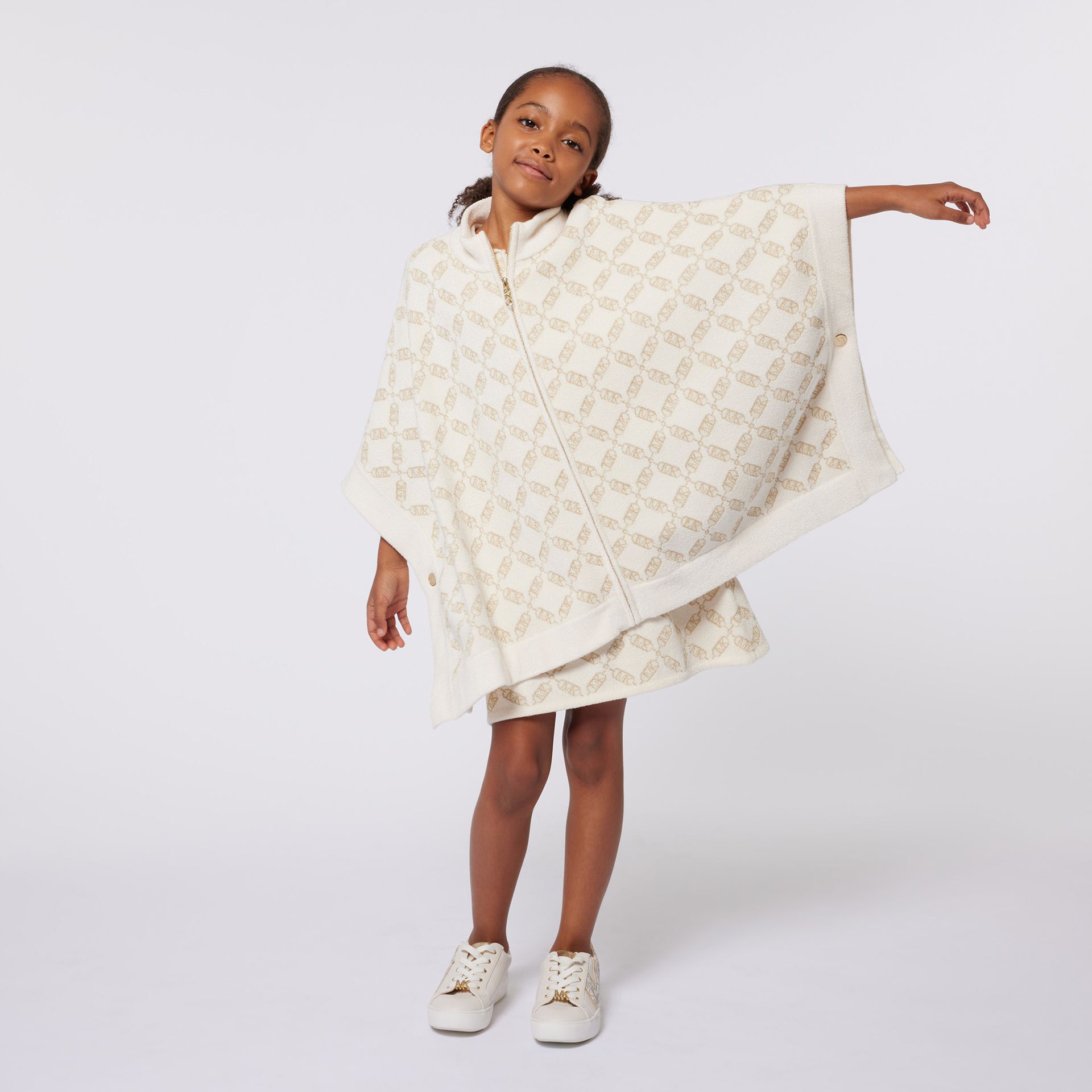 Girls ivory cape store