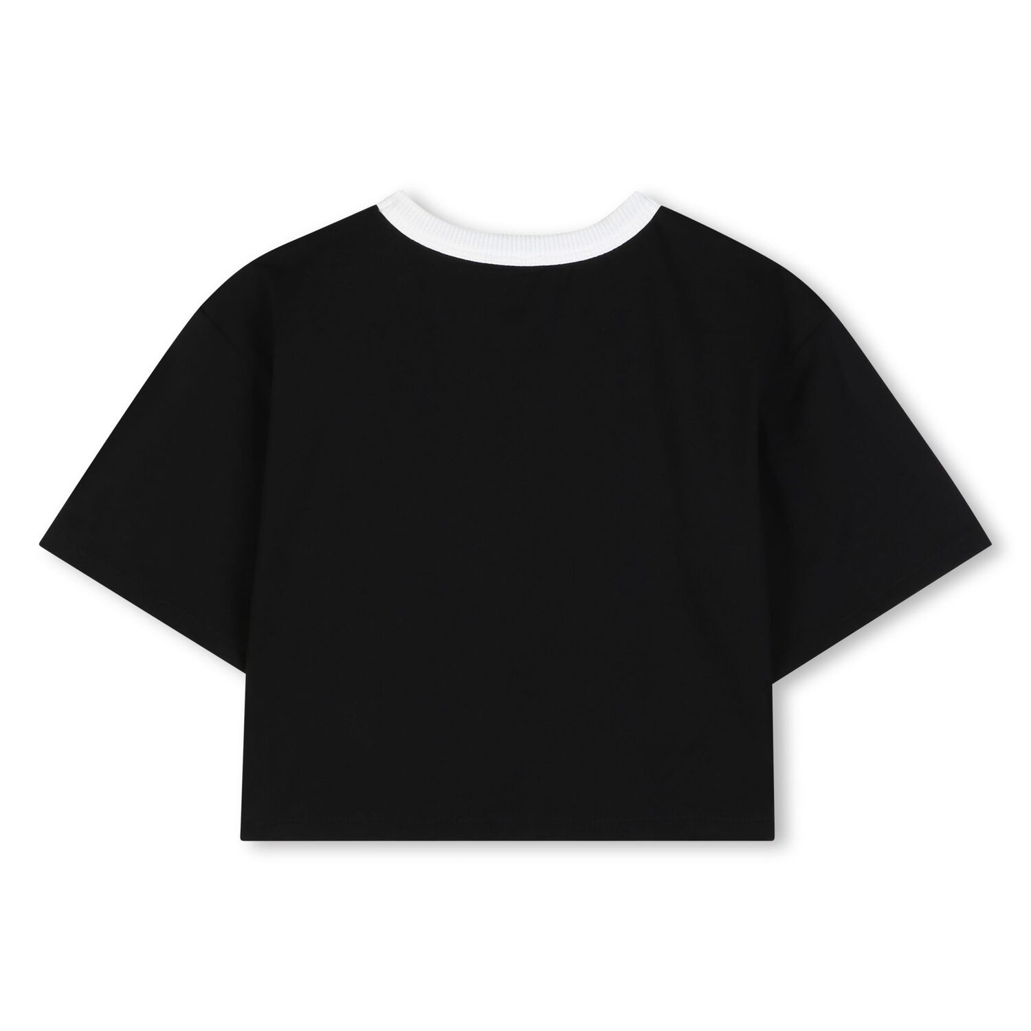 Girls Black Boke Flower Logo T-Shirt, 2, hi-res