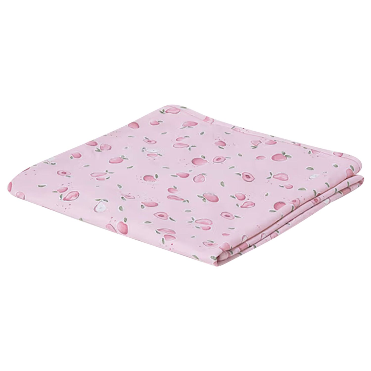 Baby Girls Pink Apple Blanket, 1, hi-res