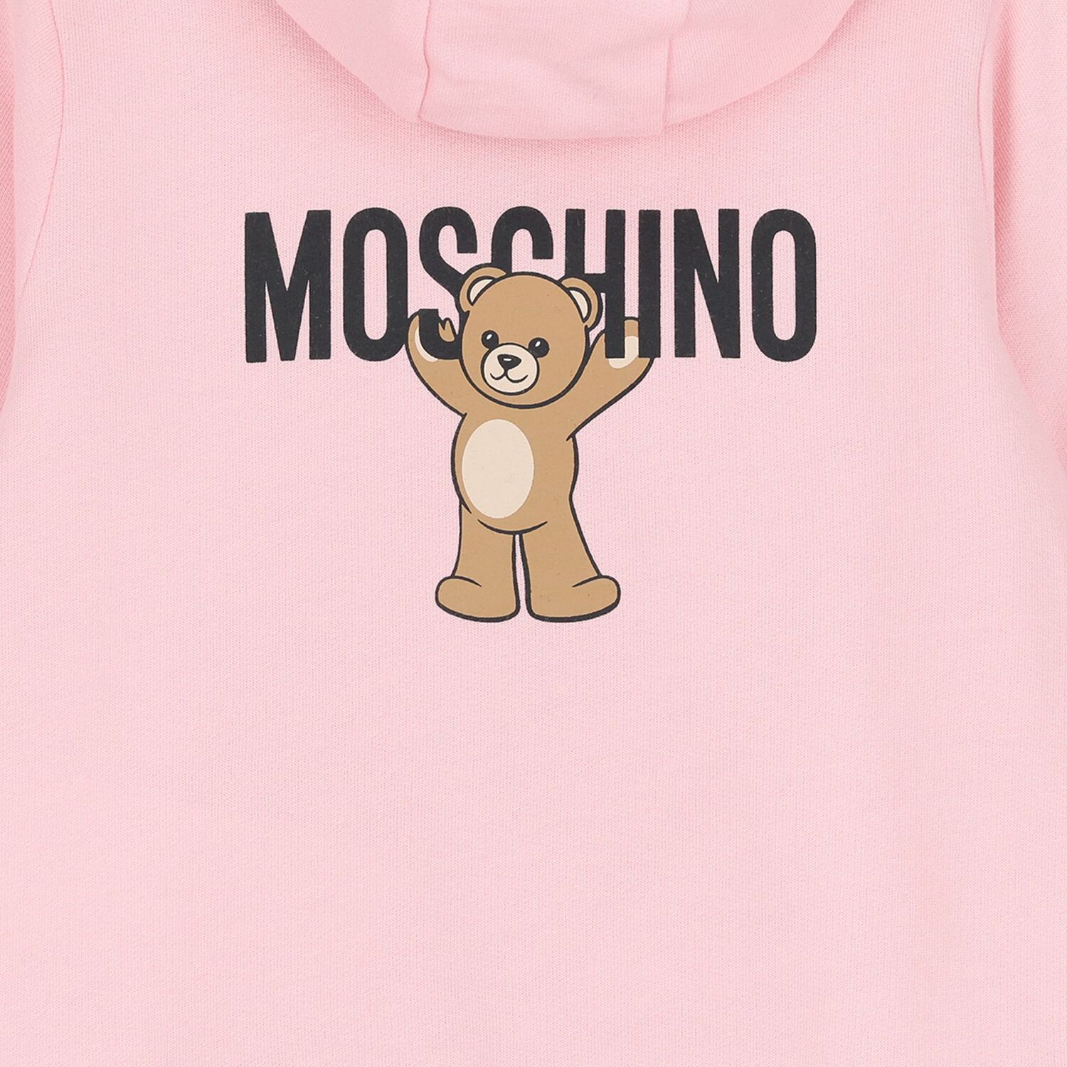 بدلة رياضية للأطفال بشعار دب تيدي باللون الوردي للبنات, 3, hi-res