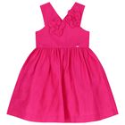 Girls Pink Floral Dress, 2, hi-res