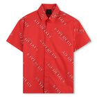 Boys Red Logo Shorts Set, 1, hi-res