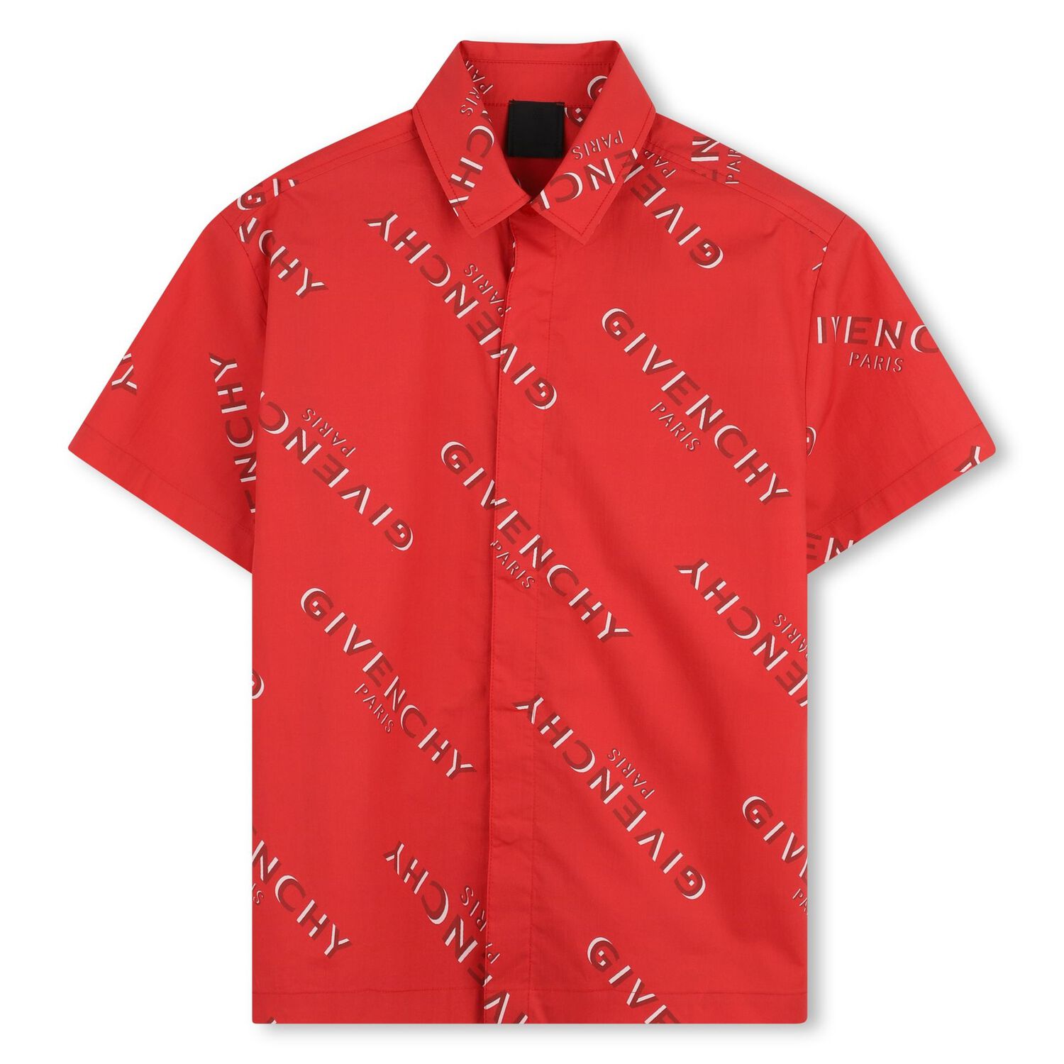 Boys Red Logo Shorts Set, 1, hi-res