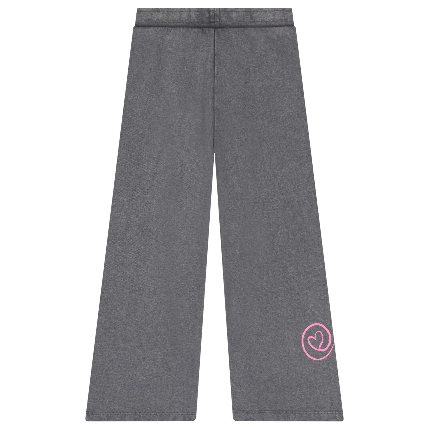 Girls Grey Heart Tracksuit, 1, hi-res