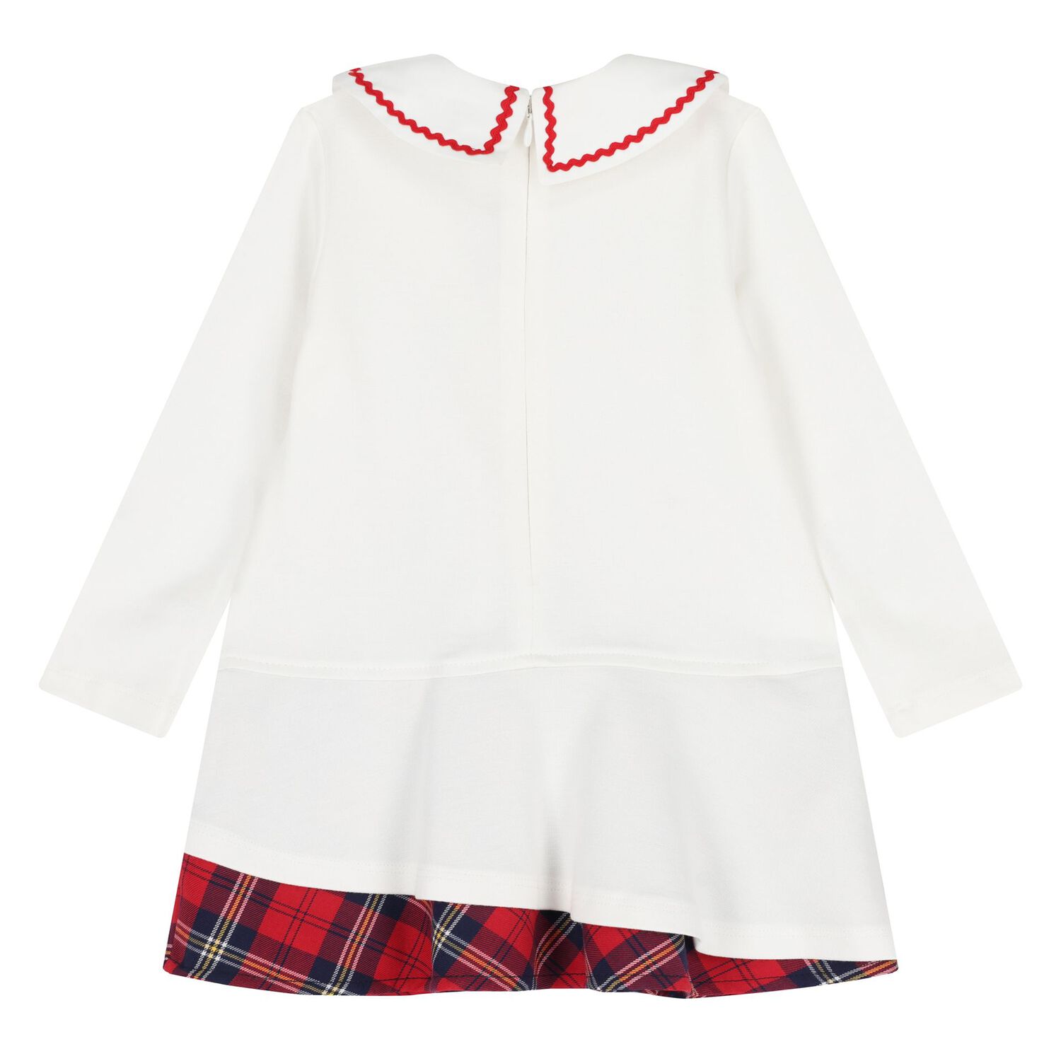 Younger Girls Ivory Heart Dress, 1, hi-res image number null