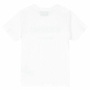 Boys White Logo T-Shirt