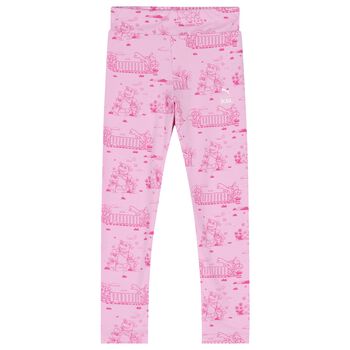 Girls Pink Dora The Explorer Leggings
