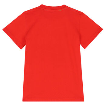Red Beach Ball Logo T-Shirt