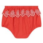 Younger Girls Red Dress Set, 1, hi-res