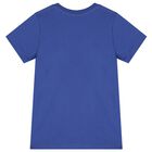 Boys Blue Logo T-Shirt, 3, hi-res