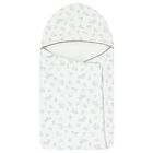 Baby Boys Ivory & Blue Logo Nest, 2, hi-res