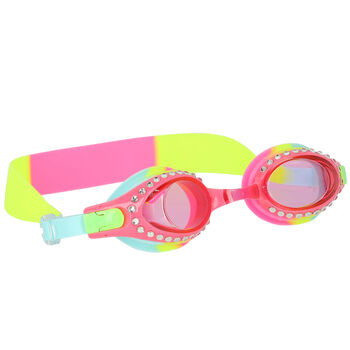 Girls Pink Swimming Goggles
