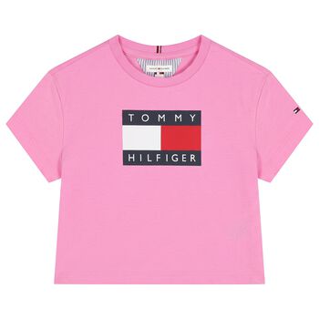 Girls Pink Logo T-Shirt