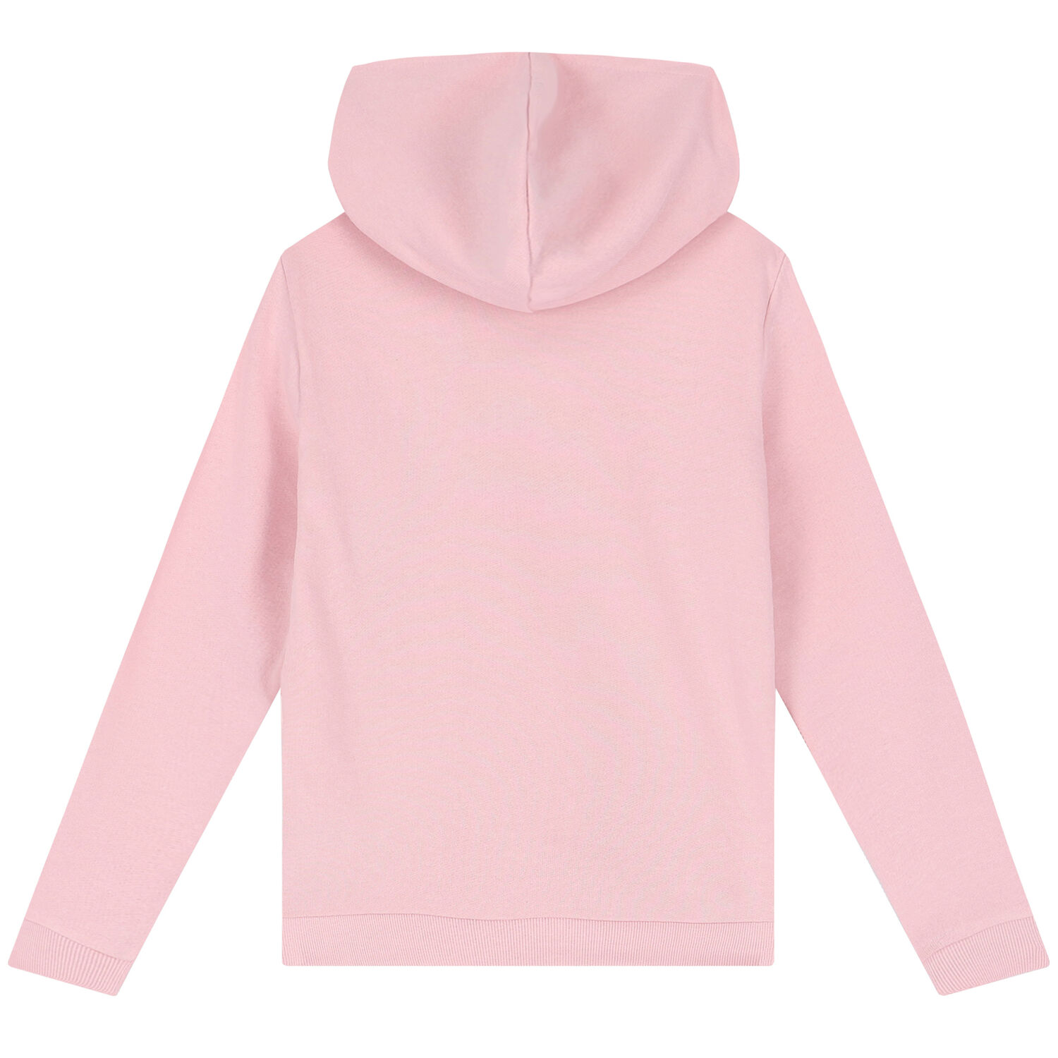 Girls Pink Logo Hooded Top, 3, hi-res