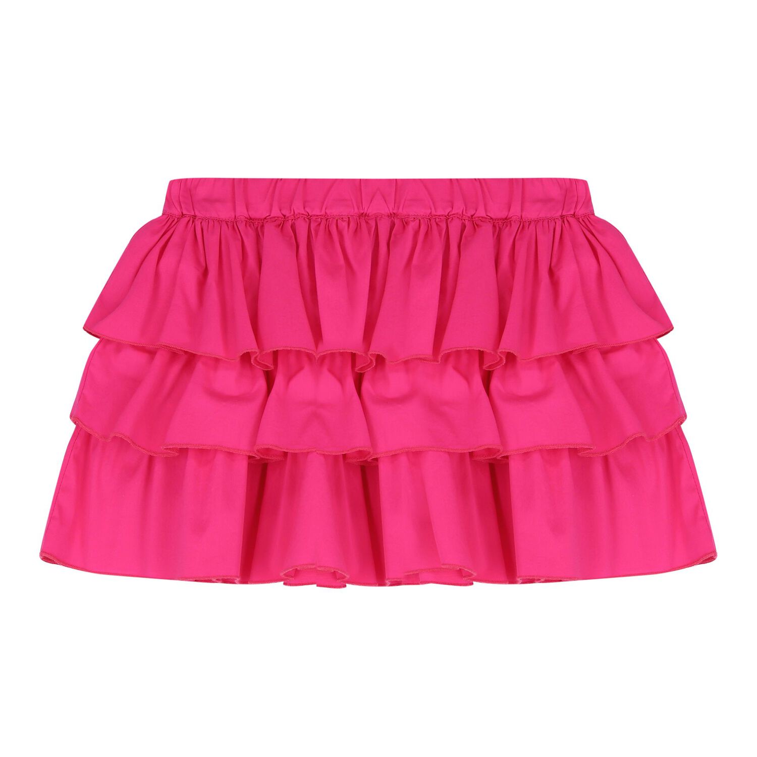 Girls Ivory & Pink Skirt Set, 1, hi-res image number null