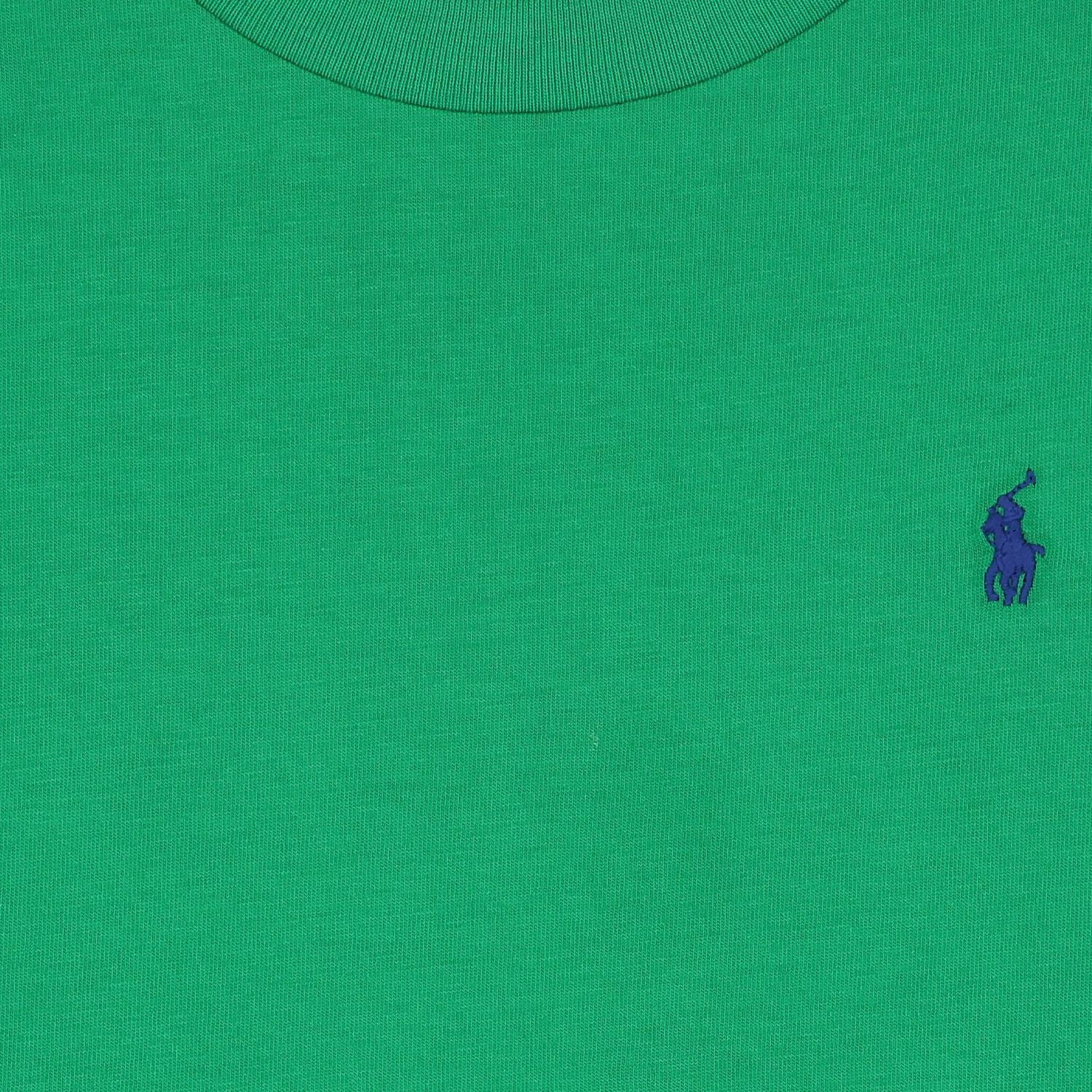 Boys Green Logo T-Shirt, 1, hi-res