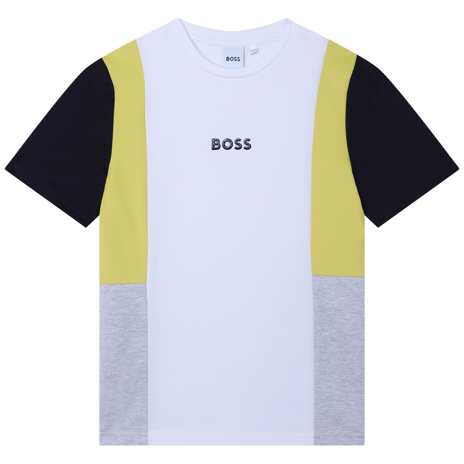 Boys White Logo T-Shirt, 1, hi-res image number null