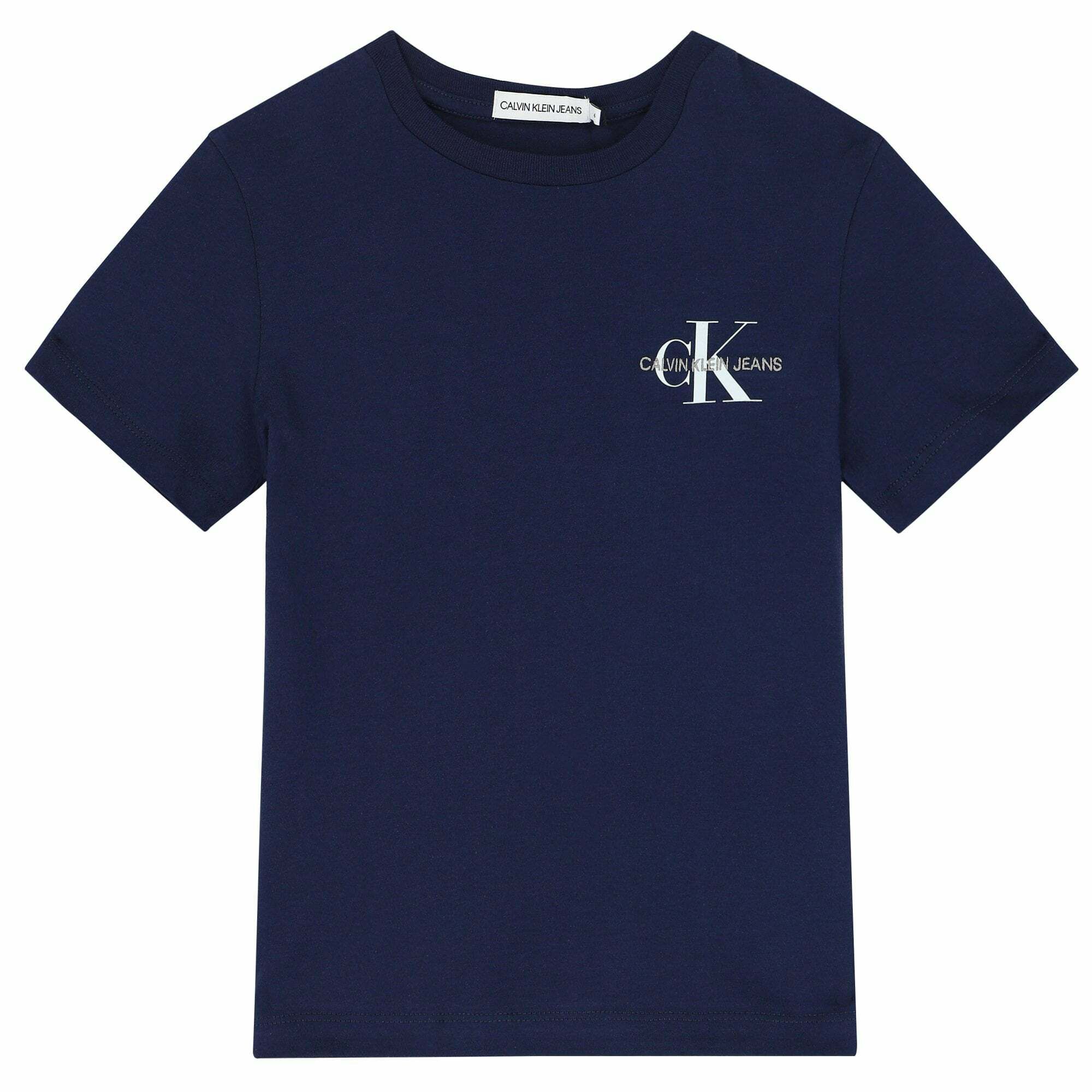 Calvin klein navy t shirt shop