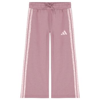 Girls Pink Logo Trousers