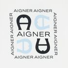 Boys White & Navy Blue Shorts Set, 1, hi-res