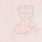 Baby Girls Pink Teddy Bear Babygrow, 3, hi-res