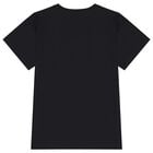 فستان بنات بالشعار بطبعه تيدى بير باللون الاسود , 2, hi-res