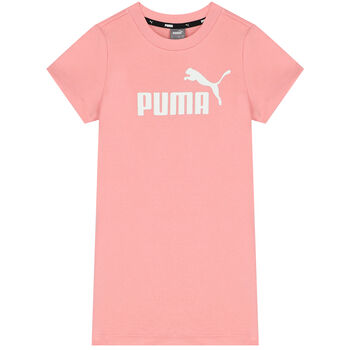 Girls Pink Logo T-Shirt Dress