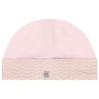 Baby Girls Pink & Gold Logo Babygrow Gift Set, 3, hi-res